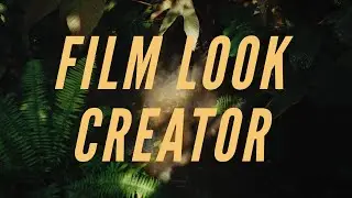DaVinci Resolve Beta 19 Film Look Creator. This is AMAZING!!!