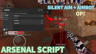 Arsenal Script | AIMBOT | SILENT AIM | INF AMMO | ESP | BETTER AIM (NO KEY) OP! 🔥