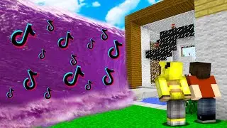 TİKTOK TSUNAMİ VS EV! 😱 - Minecraft