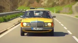 Mercedes Benz Classic / E- Class 230 (W123 ) 1979 footage