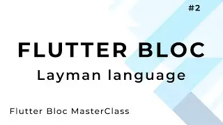 Flutter Bloc in layman language | Flutter Bloc | Flutter