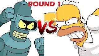 March Mugen Madness: Round 1: Bender vs Homer