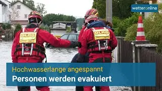 Die Hochwasserlage💦 bleibt weiter angespannt