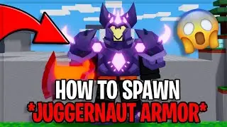 How To Spawn *JUGGERNAUT ARMOR* - Roblox Bedwars