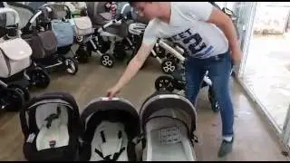 коляска адамекс барлетта 3в1 серая с чёрным 15062016
