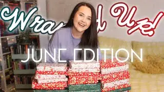 UNWRAPPING BOOKS PICKS WHAT I READ! 🎁wrapped up revamped - episode 7! june reading vlog