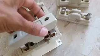 fuse unit/3 phase connection/fuse wire replacement 