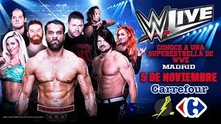 ¡CONOCE A UNA SUPERESTRELLA DE WWE EN MADRID #WWEMadrid!!