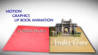 After Effect | Motion Graphics | Book animation of Indian tourist places