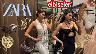 ZARA DRESS TRY-ON VLOG | Wedding, graduation and holiday dresses 💃🏻👩‍🎓🌴☀️ jewelry, shoes, bags ✨