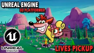 Unreal Engine 5 - 3D Platformer Tutorial - Lives Pickup