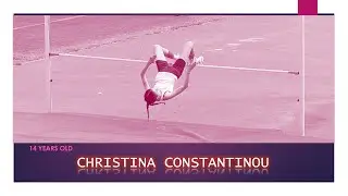 Christina Constantinou, 14 years old, PB! (Slow Motion)
