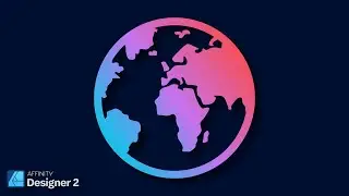 Globe Icon – Affinity Designer 2 Icon Tutorial