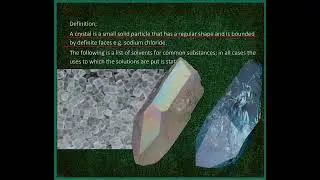 crystals #education #prepareforexam #science