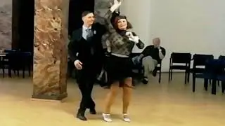Елена и Алексей Ильины танцуют линди-хоп