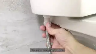 Biudeu non-electric, MWAOWM, pentru toaleta, apa rece, duze retractabile auto-curatare