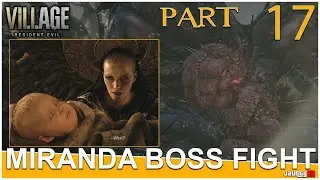 Ethan vs Mother Miranda Final Boss Fight Ethan blows up the Megamycete - Resident Evil Village 8