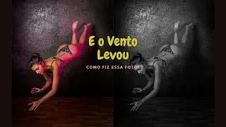 O Vento Levou a Modelo, Foto Voando.