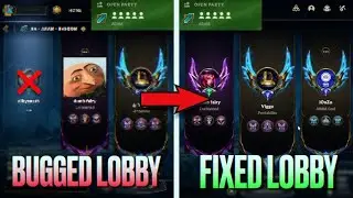 How to fix a BUGGED LOBBY | League of Legends