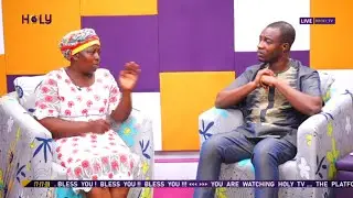 CONTINUATIONS  OF  YAA DZIFAH'S RETURN LIVE ON HOLY TV WITH EVANGELIST AWUSI