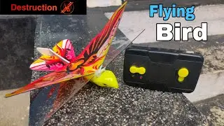 Remote Control Bird Unboxing, Review and Flight Test.