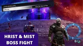 God of war Ragnarok | Hrist & Mist boss fight give me god of war