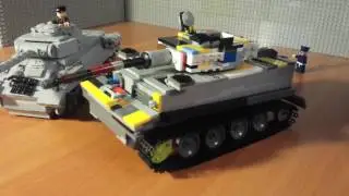 Танк Тигр 1 из лего ★ лего Андрей