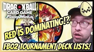 Dragon Ball Super Fusion World: FB02 Win-A-Box! Top 8 Deck Lists!