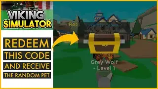 Roblox ⚔️ viking simulator ⚔️ VALID Code ☝️receive the Random Pet