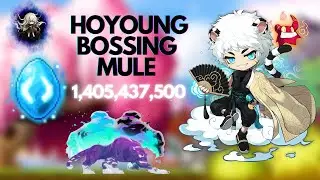 Maplestory Reboot - 20k Hoyoung Bossing Mule (1.4B in 25 MINUTES)