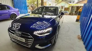 AudiA4 10H Ceramic  Coating For Complete Tension Free Protection With Super Gloss For Long Years