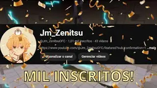 MIL INSCRITOS!