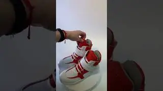 Яркие ботинки из микрофибры и нубука Арт. WB 75615399