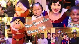GRUMPY PUSHED ME @ New Year's Eve Dinner @ Artist Pointe - Party and Fireworks @ Wilderness Lodge