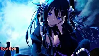 Nightcore - bye bye | Andrah (DnB Lyrics)