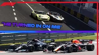 Max Verstappen crash with Lewis Hamilton but its Miata's