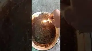 отработанное масло в печке вместо дров.