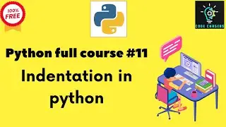 Python full course#11|Indentation in python|