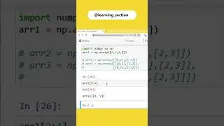 Indexing in range on 1-D array in Numpy | Python Numpy | Data science