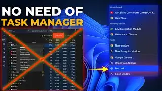 Windows 11 Enable 'End Task' Button in Windows Right-Click Menu