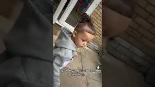 I gave my son a shape up for nursery 🤩