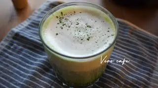 [sub]How I drink my Matcha. vanilla cream matcha 말차 아인슈패너, 말차 크림 라떼, 바닐라 말차