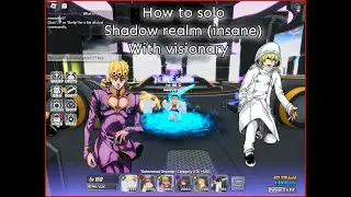 How to SOLO Shadow Realm [Insane] with only 5 unit - Anime World Tower Defense