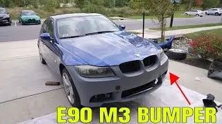 Upgrading Our 2011 BMW 335i with M3 Style Bumpers | E9x M Bumper Conversion