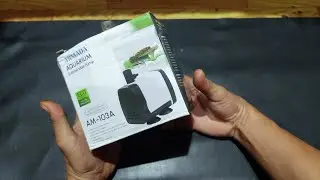 unboxing pompa aquarium armada AM-103A