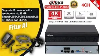 Unboxing DVR Dahua NVR2104HS-4KS3