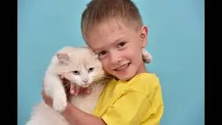 Веселые фотографии детей под музыкальное сопровождение.