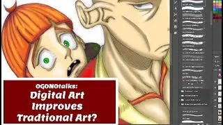 Digital Art Improves Traditional Art? || Differences