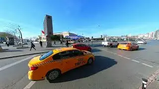 4K Istanbul, Turkey| Walking Tour| Kadikoy area (January)