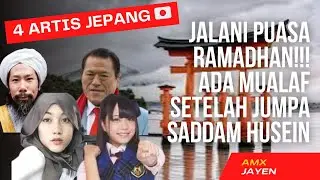 4 Japanese artists 🇯🇵 converts to Islam and fasts in Ramadan ❗converts after meeting Saddam Husein